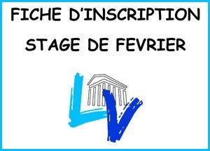 Stage Loisir Février 2017